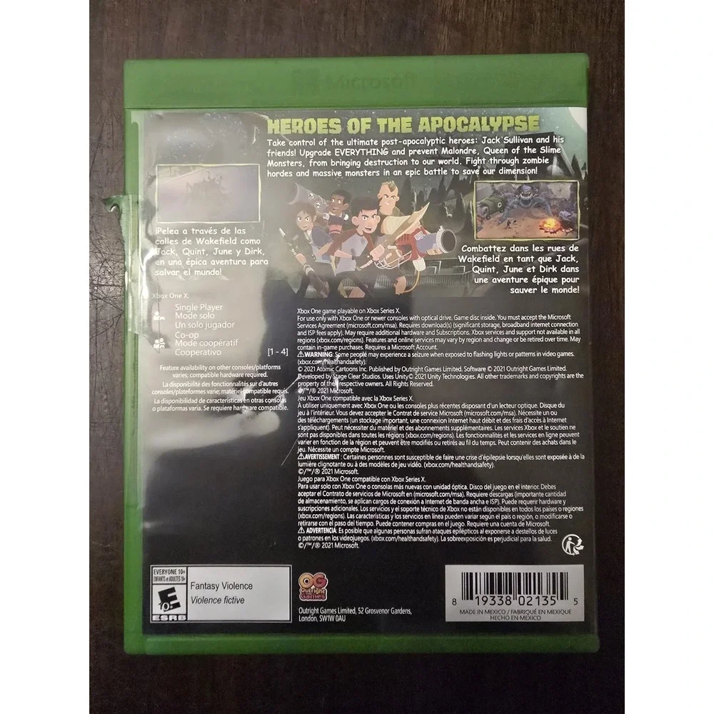 The Last Kids On Earth and the‎ Staff of Doom - Xbox One [video game]
